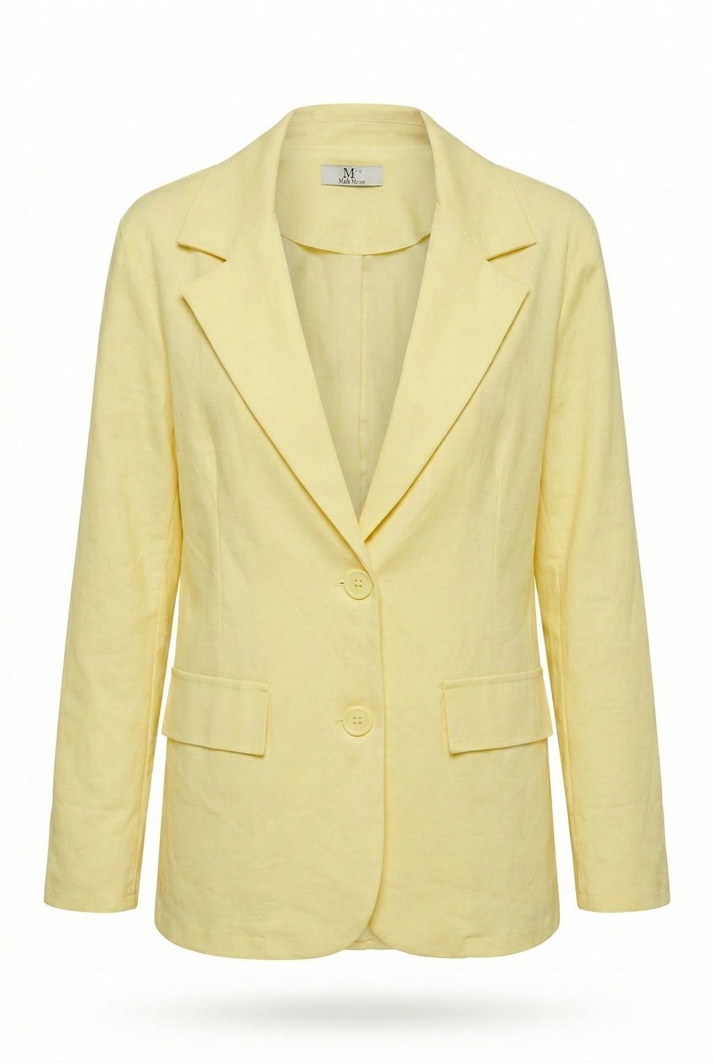 Blazer Soft Elegance Amarelo Pastel