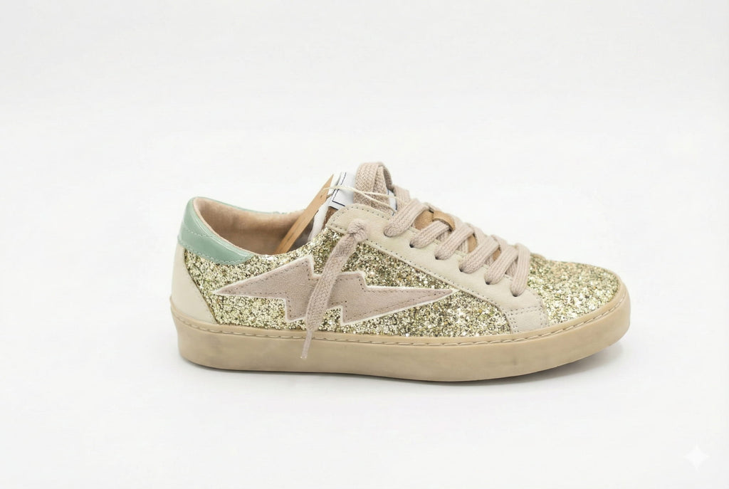 Ténis Sparkle Gold Lightning - Corina