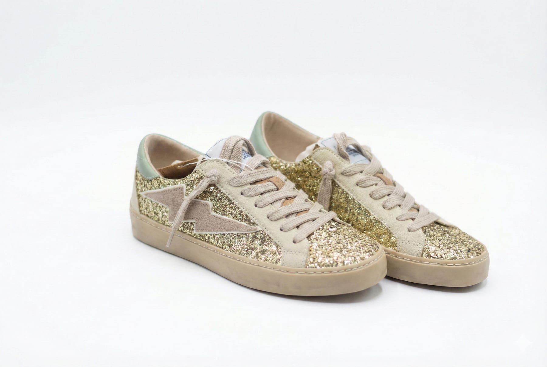 Ténis Sparkle Gold Lightning - Corina