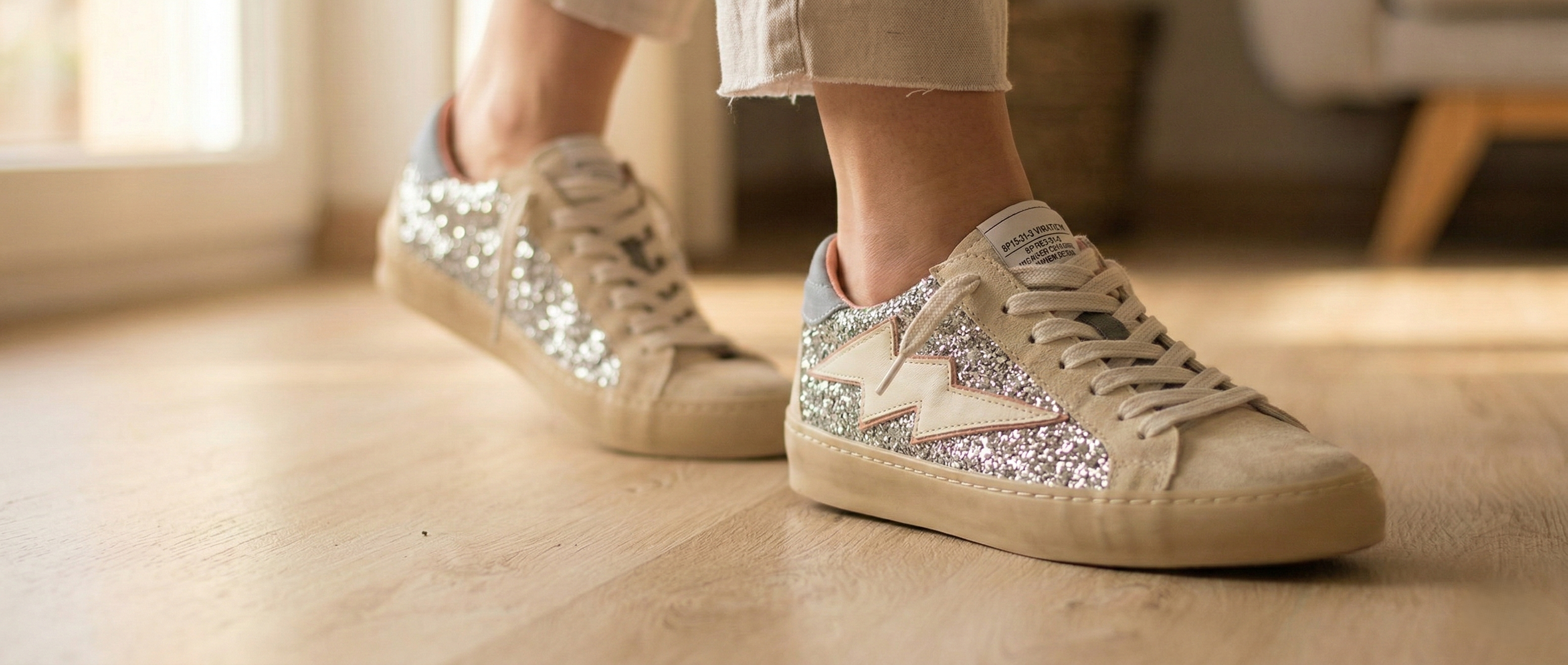 Sapatilhas Sparkle Bolt - Corina