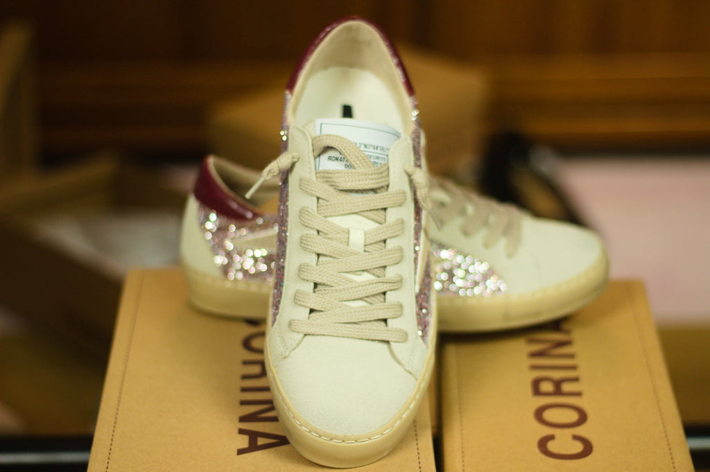 Ténis Glitter Star Pink – Corina
