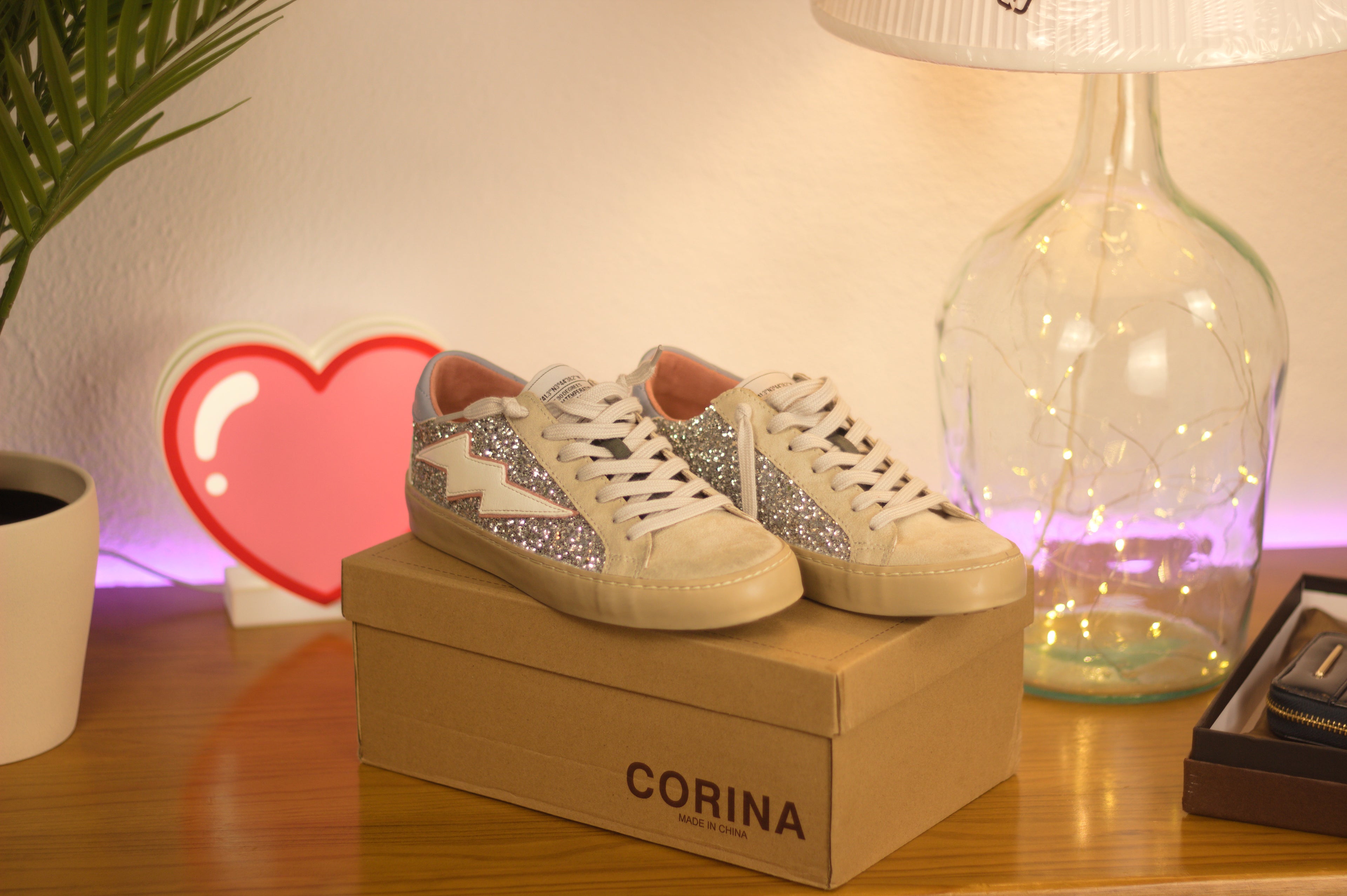Sapatilhas Sparkle Bolt - Corina