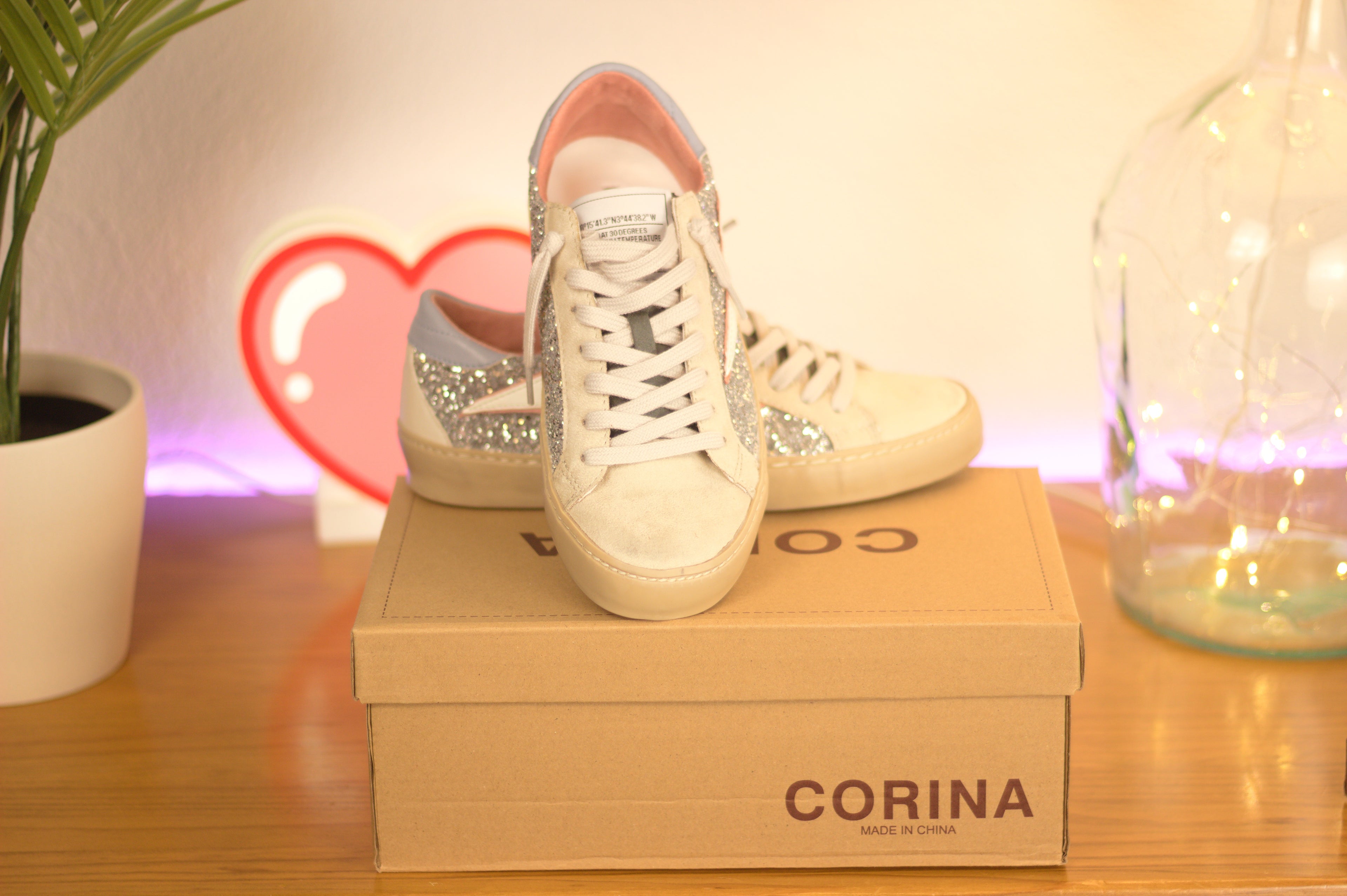 Sapatilhas Sparkle Bolt - Corina