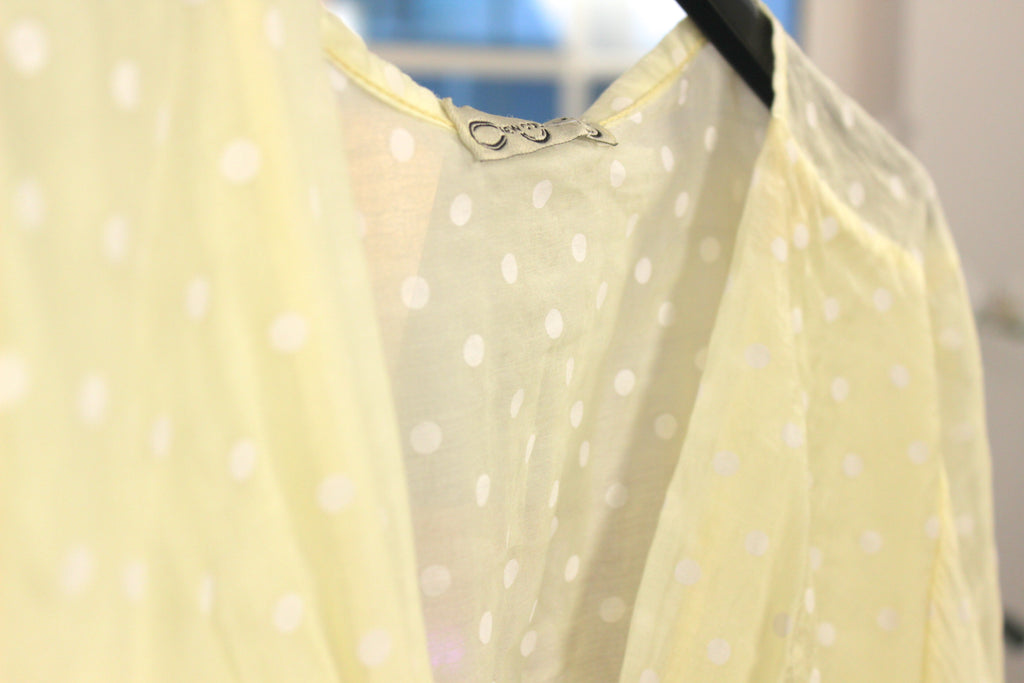 Vestido Curto Sweet Dots - Edição Pastel