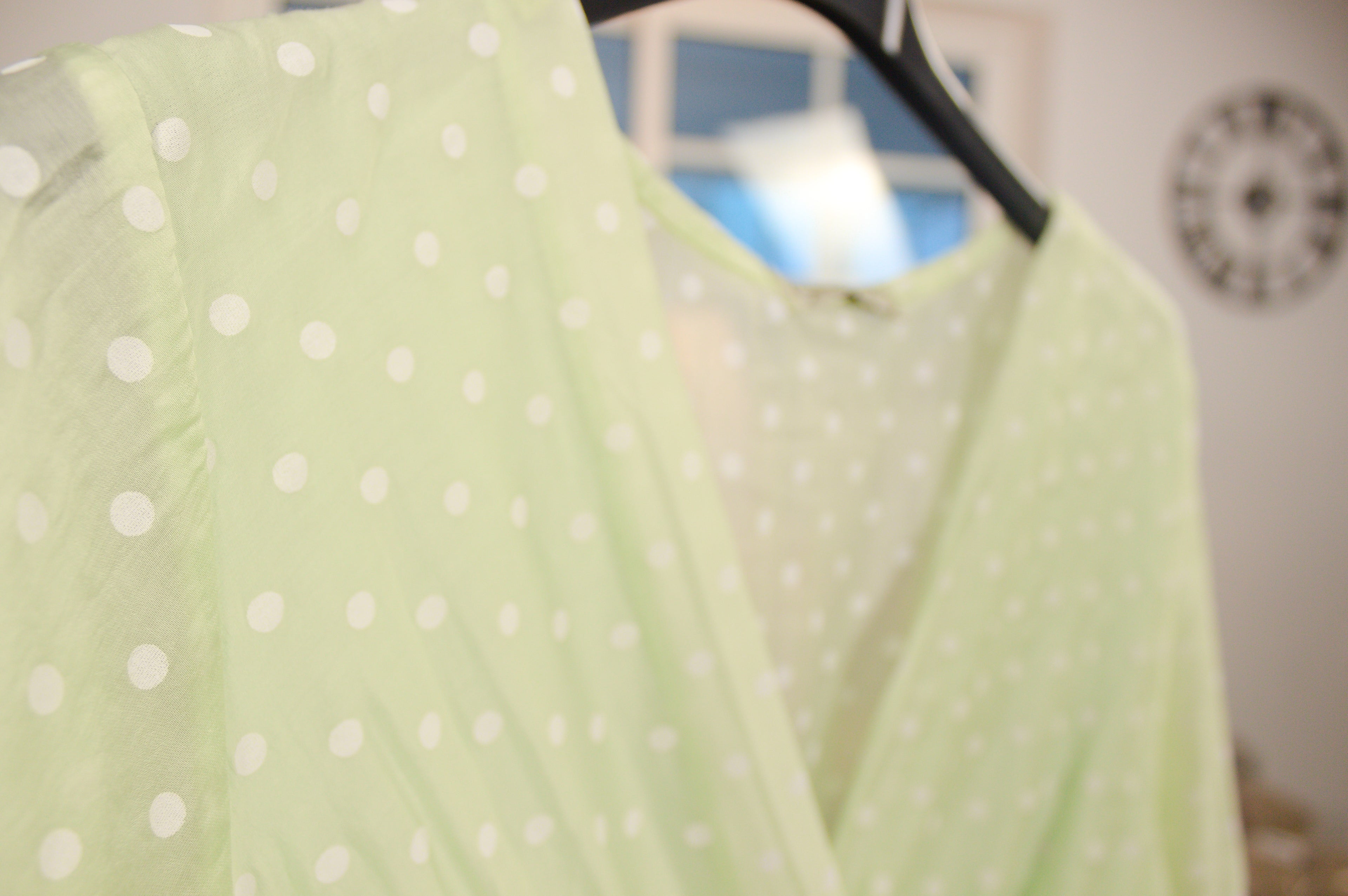 Vestido Curto Sweet Dots - Edição Pastel